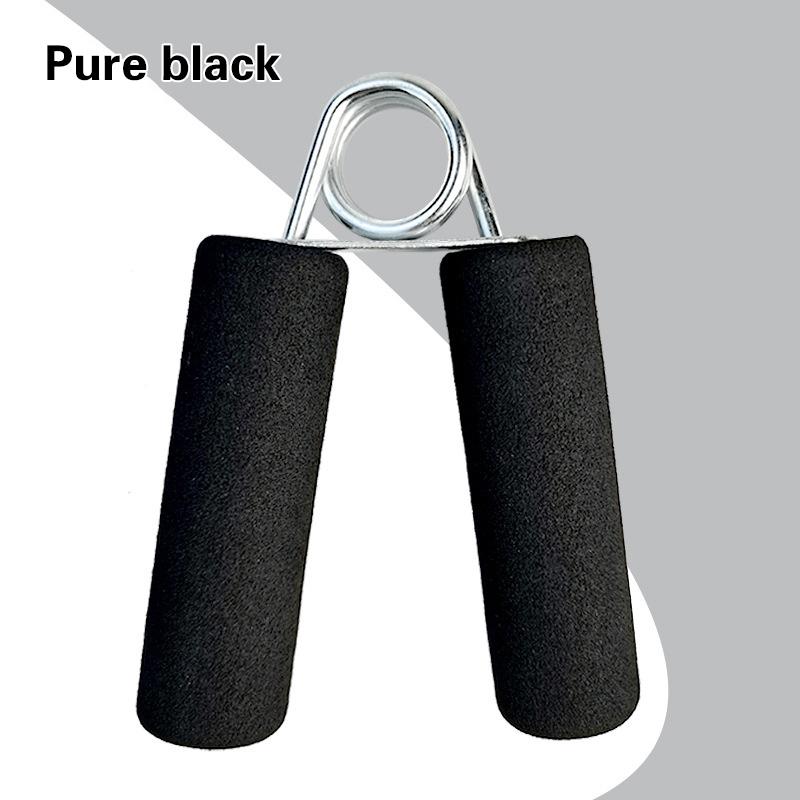 

1 шт. пружинная рукоятка для пальцев, силовой тренажер, губка, усилитель предплечья, кистевой эспандер, спортивная тренировка мышц чёрный