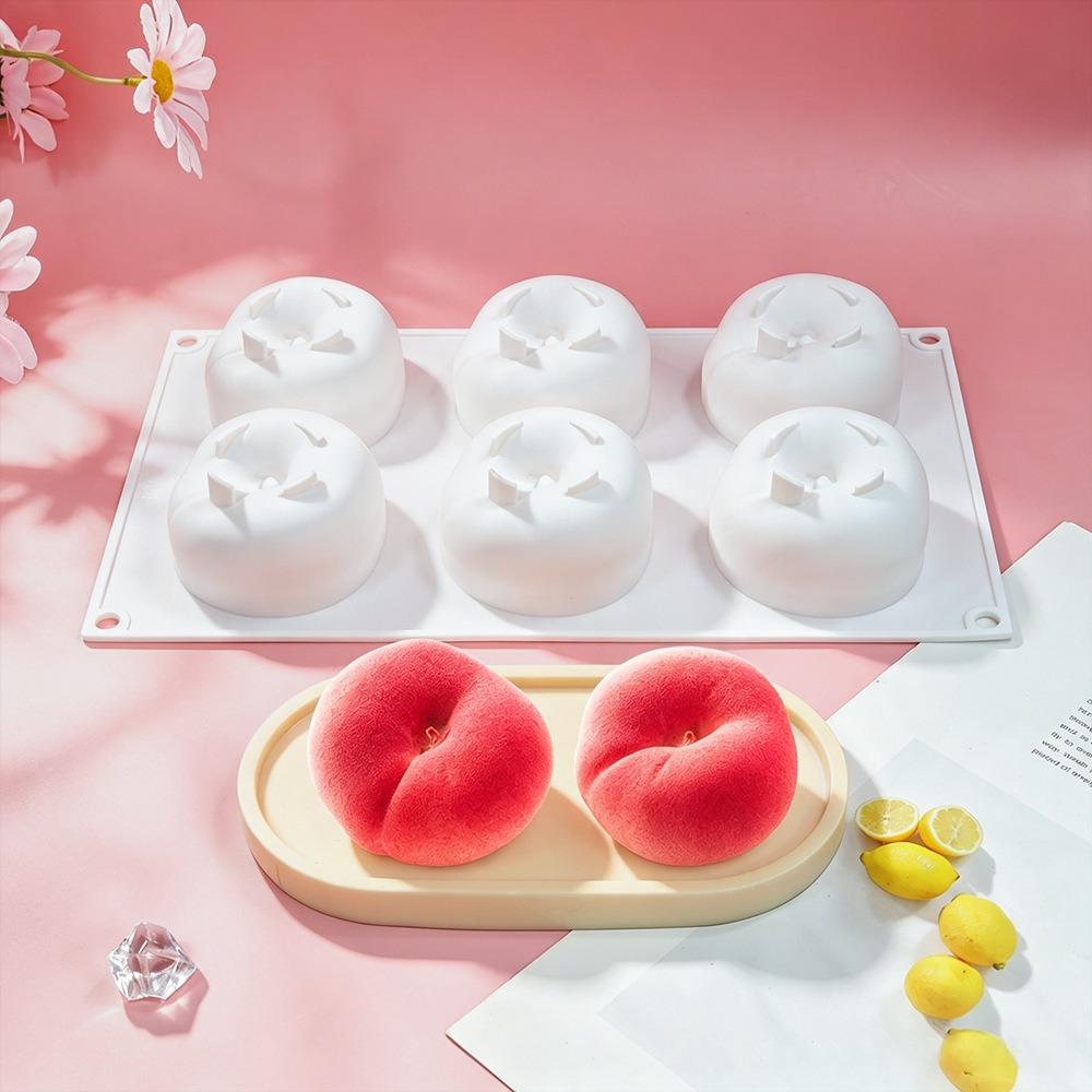 Lebensmittelechte Silikon-Fruchtform Dessertform Hitzebeständige Backform Französische Gebäckform