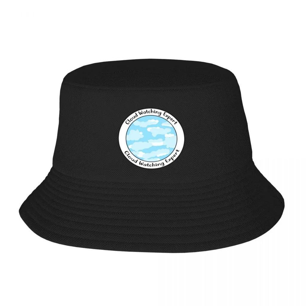 New Cloud Watching Expert Bucket Hat Hat Luxury Brand Anime Hat Fishing Hat Birthday Cap Women Unisexs
