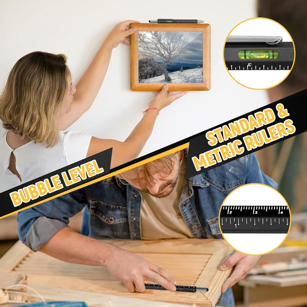 Multifunkční pero, perfektní dárek pro muže k Vánocům, jedinečný dárek pro tátu, přítele, dědu, manžela