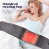 Cordless Lumbar Heating Pad Rechargeable Lower Back Massager Portable Red Light Therapy Lumbar Support Belt