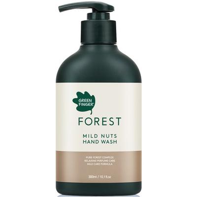 Greenfinger Forest Jabón de Manos Suave con Frutos Secos, 1 unidad, 300ml