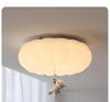 Pumpkin Bear Ceiling Lamp for Children's Bedroom