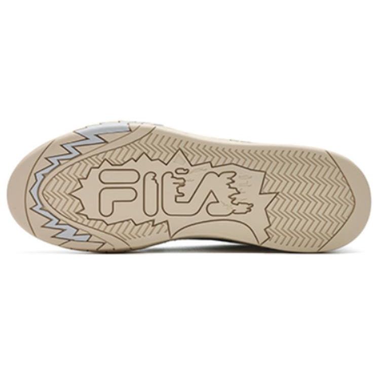 Fila Comfortable Versatile Shock Absorbing High Top Retro Basketball Shoes Men Sneakers Gray Green T12M413211FWA