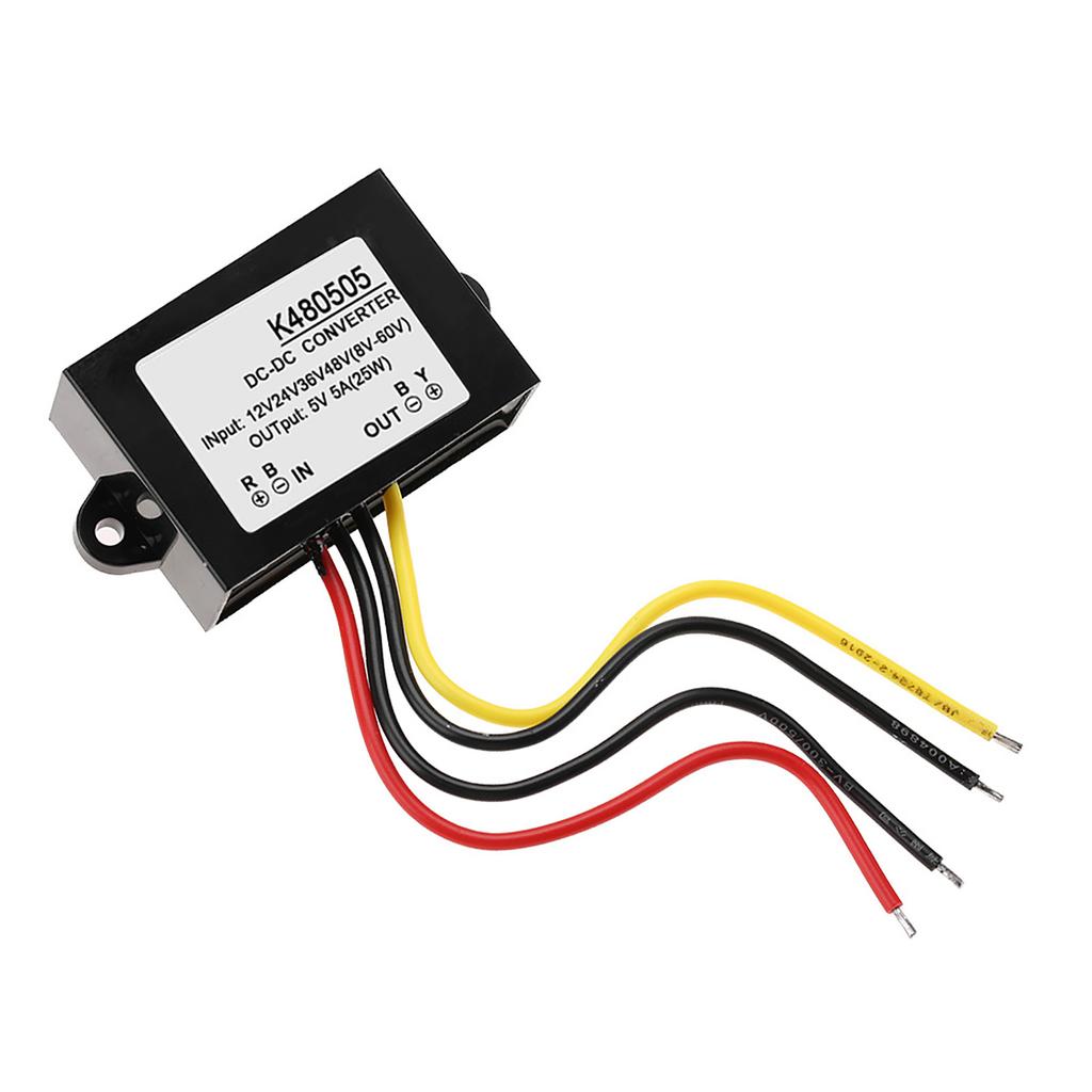 DCDC 12V24V36V48V to 5V 5A Buck Converter Step Down Power Supply Module