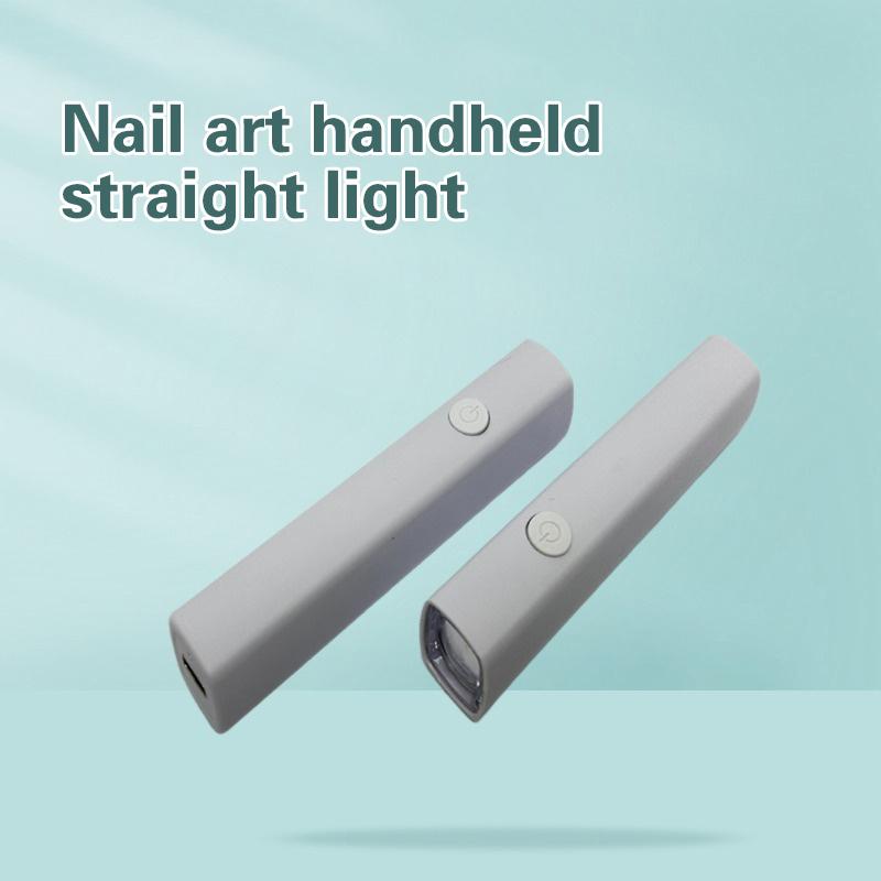 Mini Lâmpada de Unha Portátil Secador Caneta Uv Led Cura Esmalte Gel Todos os Géis Ferramenta Cabine Lanterna de Dedo Único Lâmpada Equipamento de Nail Art