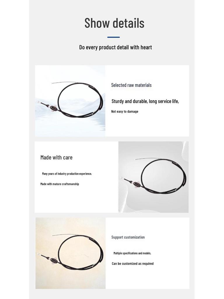 G7 Big Sea Lion Kowloon Front Brake Cable K1353030006A0