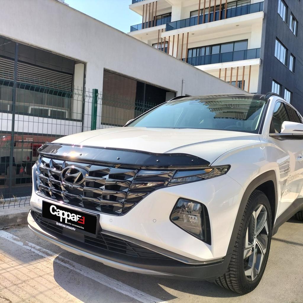 

Дефлектор капота (EuroCap) для Hyundai Tucson NX4 2021- гг