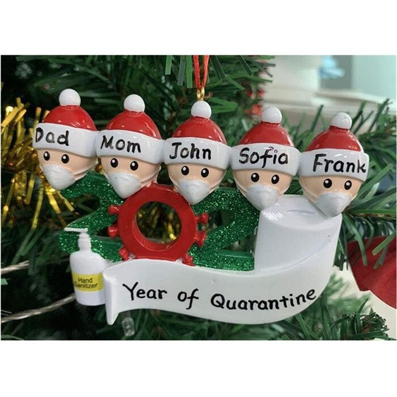 Personalised Family of 3,4,5,6 Christmas Tree Ornament Selfie Family Decoration Personalised Family of 3,4,5,6 Christmas Tree Ornament Selfie Family Decoration