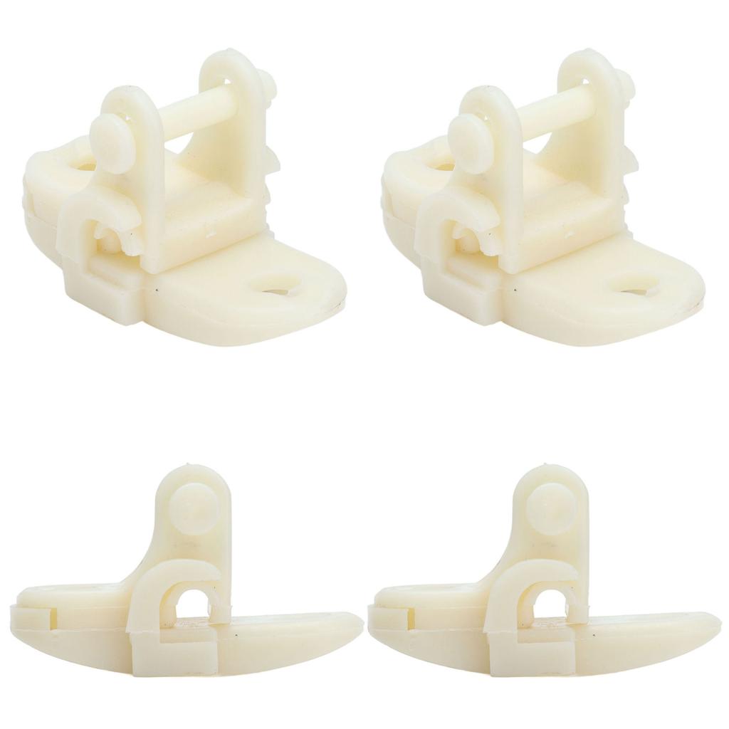 15pcs Greenhouses Pulley Plastic White Durable Ventilator Pulley Wheel for Agriculture Livestock Farms Greenhouses