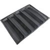 Practical Pan-Non-Stick Silicone Baguette Mold Perforated Reusable French Bread Pan Baking Liners Mat