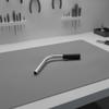 Loop Handle with Clamp Replacement Bent Side Grip Heavy-Duty Rust