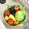 8pcs/set BPA Free Kitchen Fruit Washing Container Colorful Kitchen Strainer Bowl Kitchen Supplies