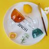 2025 Creative Dessert Ice Cream Standing Cup Glass Cold Drink Cup Cocktail Glass Fruit Juice Jelly Cup