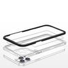 Clear 3In1 Etui Do Iphone 12 Pro Żelowy Pokrowiec Z Ramką Czarny
