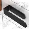 European Style Stainless Steel No-Drill Towel Rack with Traceless Adhesive Hooks for Bathroom and Kitchen