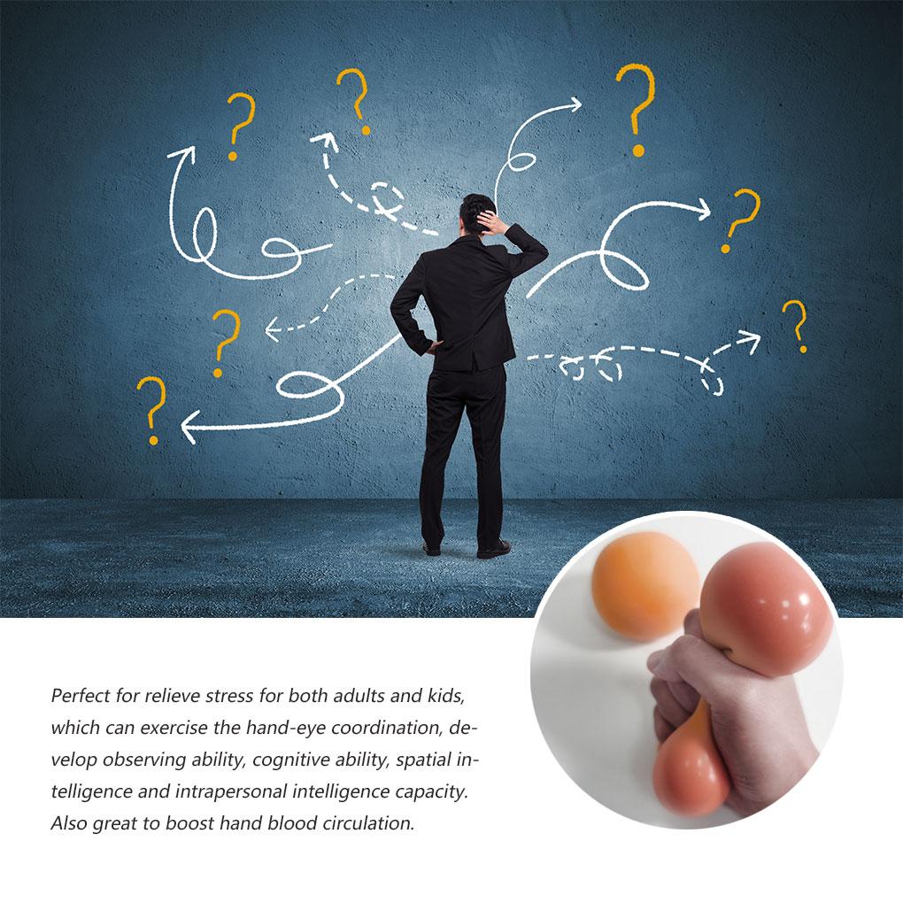 Ball Color Ball Stress Changing Toy for Children Adults