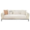 French Entry Lux Plush Sofa Cushion Winter Thicken Thermal Cream Style Non-Slip Leather Sofa Cushion Winter Cover