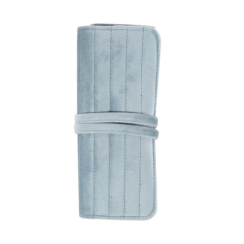 Borsa Portagioie in Velluto Borsa Porta Collane Orecchini Anelli Organizer Morbido Portagioie Portatile da Viaggio Casa