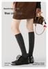 Renaissance Women's Off-White Wool Mid-Calf Slouch Socks - Warm & Versatile for Autumn/Winter