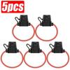 5/10/15Pcs Car Mini Blade Adapter Fuse Holder In Line Splash-proof for 12V 30A Wire Cutoff Switch Socket Damp Proof Splash