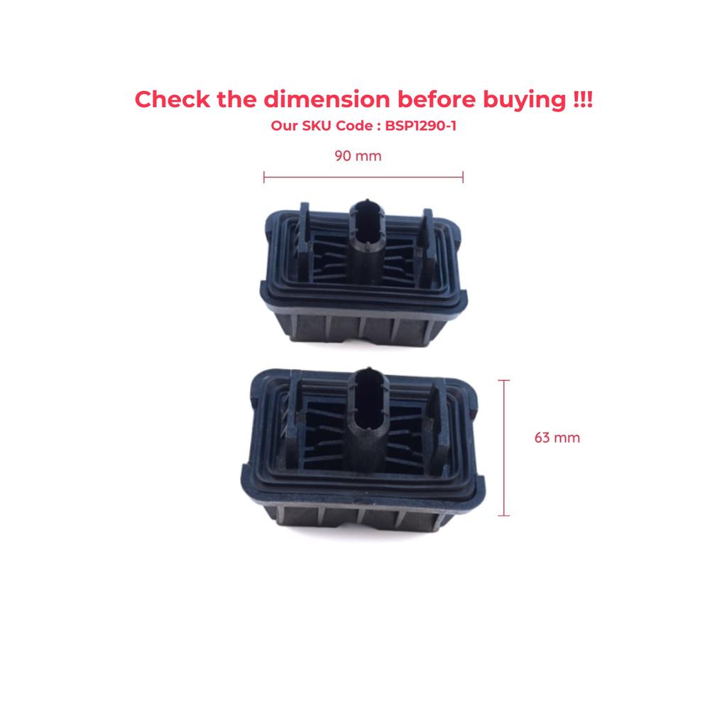 BSP1290-1 2X Jack Support Pad for BMW E81 82 84 87 E90 E91 F01 02 03 F04 F06 F07 F10 F11 F13 F34 F39 F40 F44 F48 G05 G06 G07 Mini F54 F60 51717237195