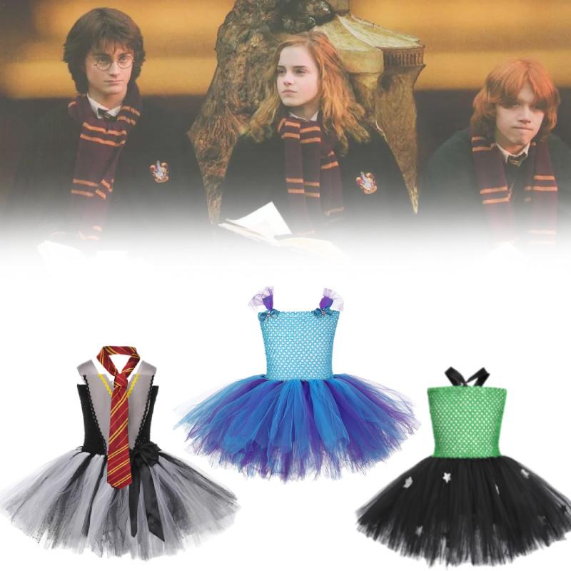 Enchanting Harry Potter Inspired Academy Dress For Girls Soft And Fluffy Design Ideal For All Seasons