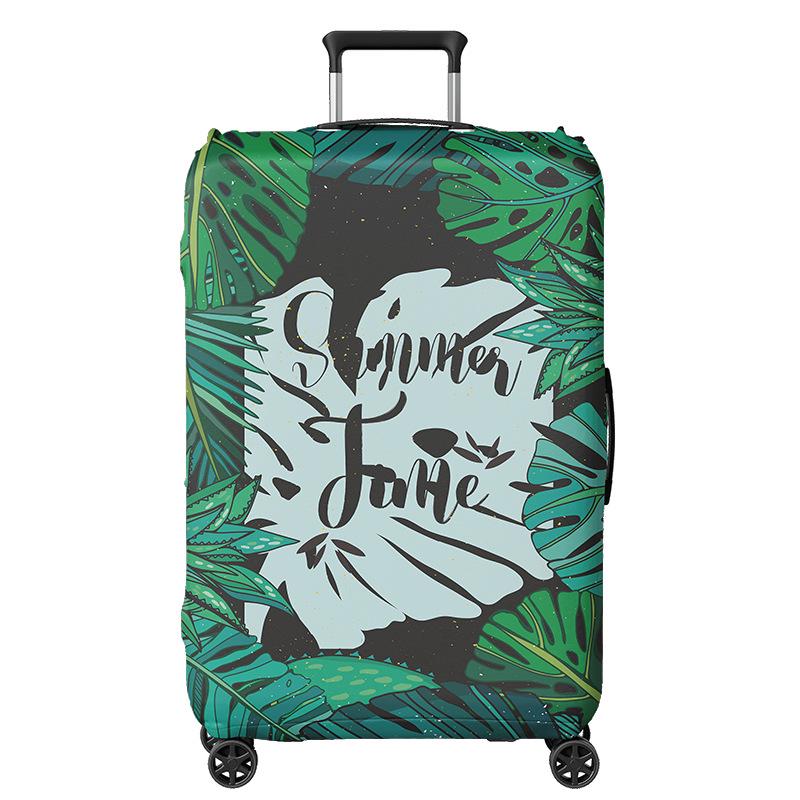 Přizpůsobitelný zesílený kožený cestovní kufr Obal proti prachu