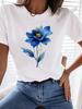 (Asian Size) Tee Top 90s sweet plant trend T Shirt Woman Print Fashion Female Short Sleeve Women Clothing Graphic T-shirts