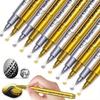 1PACK/12PCS DIY Metal Waterproof Permanent Paint Marker Craft Resin Mold Pen Art Painting Supplies Easter Decoration