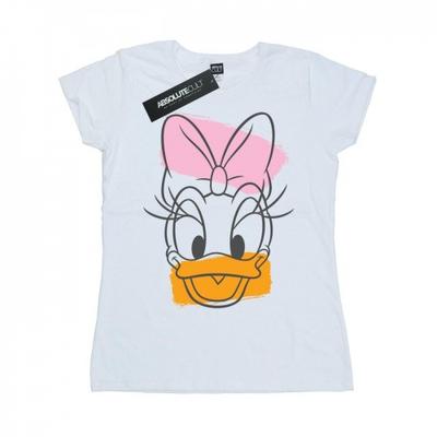 Womens/Ladies Daisy Duck Head Cotton T-Shirt