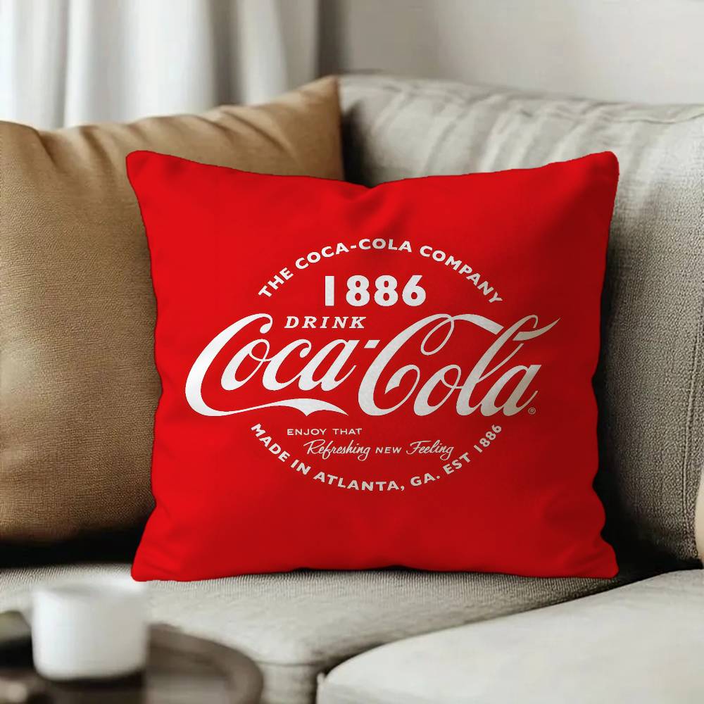 Coca Cola Kissen Kissenbezug Kissenbezug Wohnzimmer Sofa Heimdekoration Personalisiert