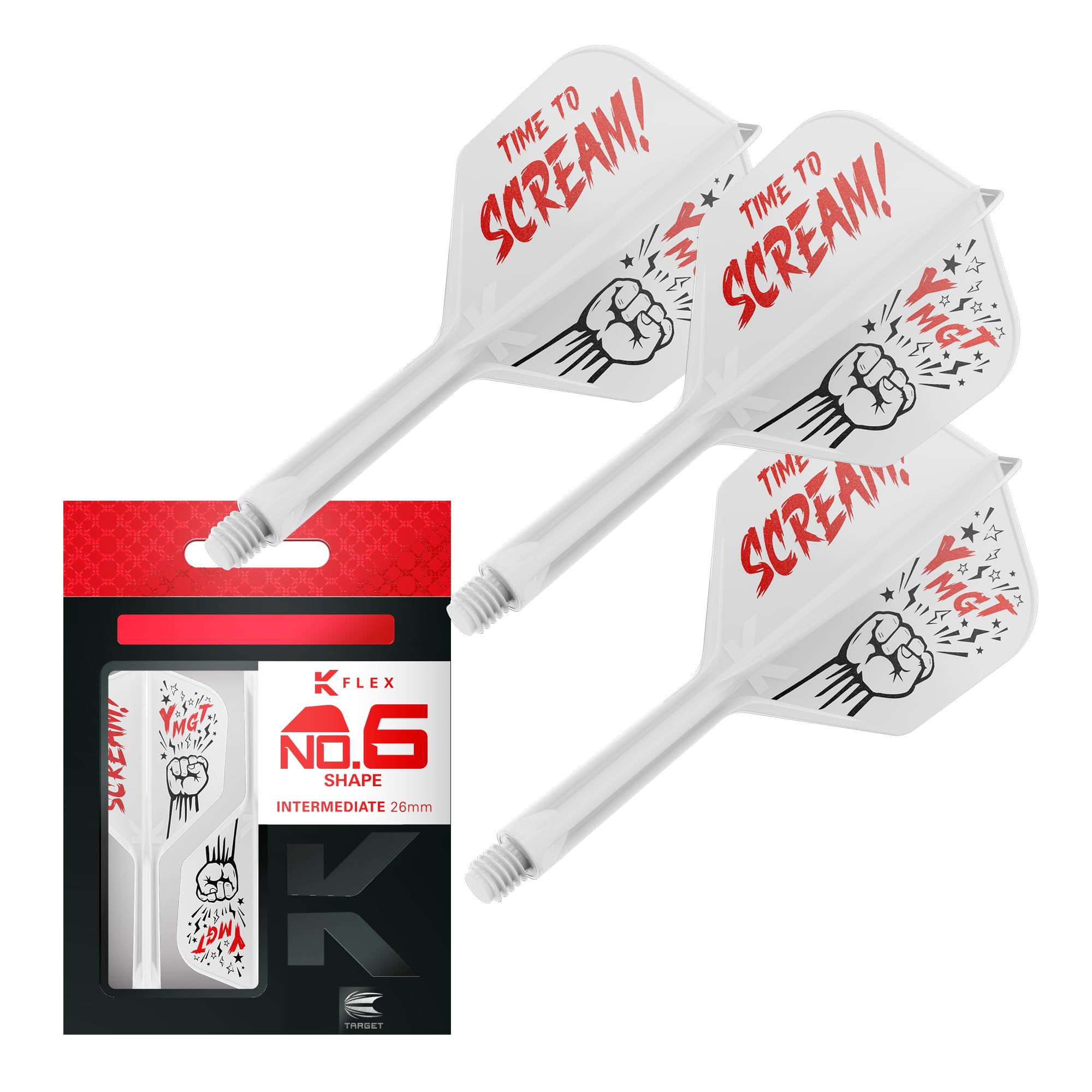 

Target Scream Shape Модель Акито Ямагато K-FLEX (СРЕДНИЙ) белый