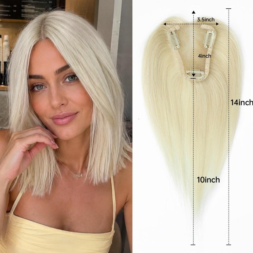 Toupet Cheveux Dentelle Invisible - Nouvelle Tendance Très Demandée