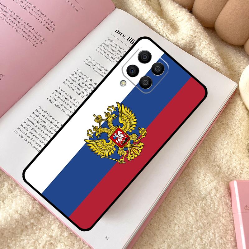 Russia Russian Flags Emblem Case For Samsung Galaxy M12 M14 M11 M13 M15 M06 M16 M36 M56 M31 M53 M32 M52 M35 M55 M34 M54