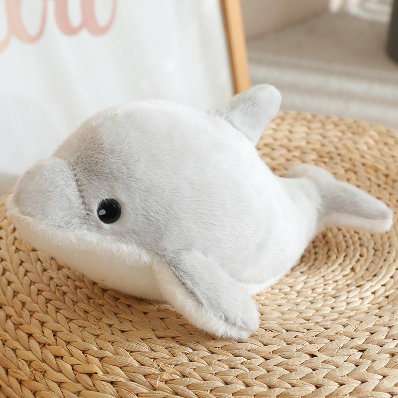 Cartoon Ozeantier Delfin Wal Puppe Plüschtier Robbe Hai Schwertwal Puppe Kinder Stoffpuppe