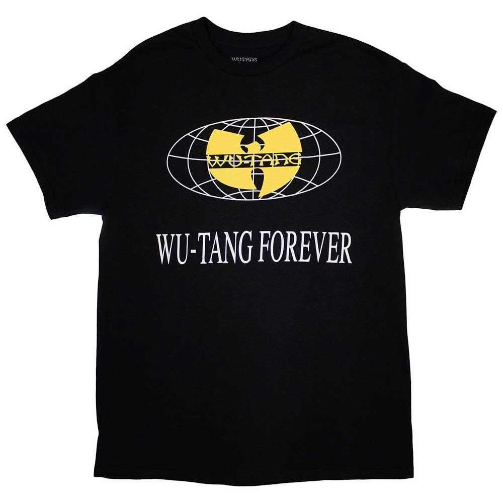 Wu Tang Clan - Тур 2023 Wu-Tang Навсегда с принтом на спине - Черная футболка Унисекс футболка XL