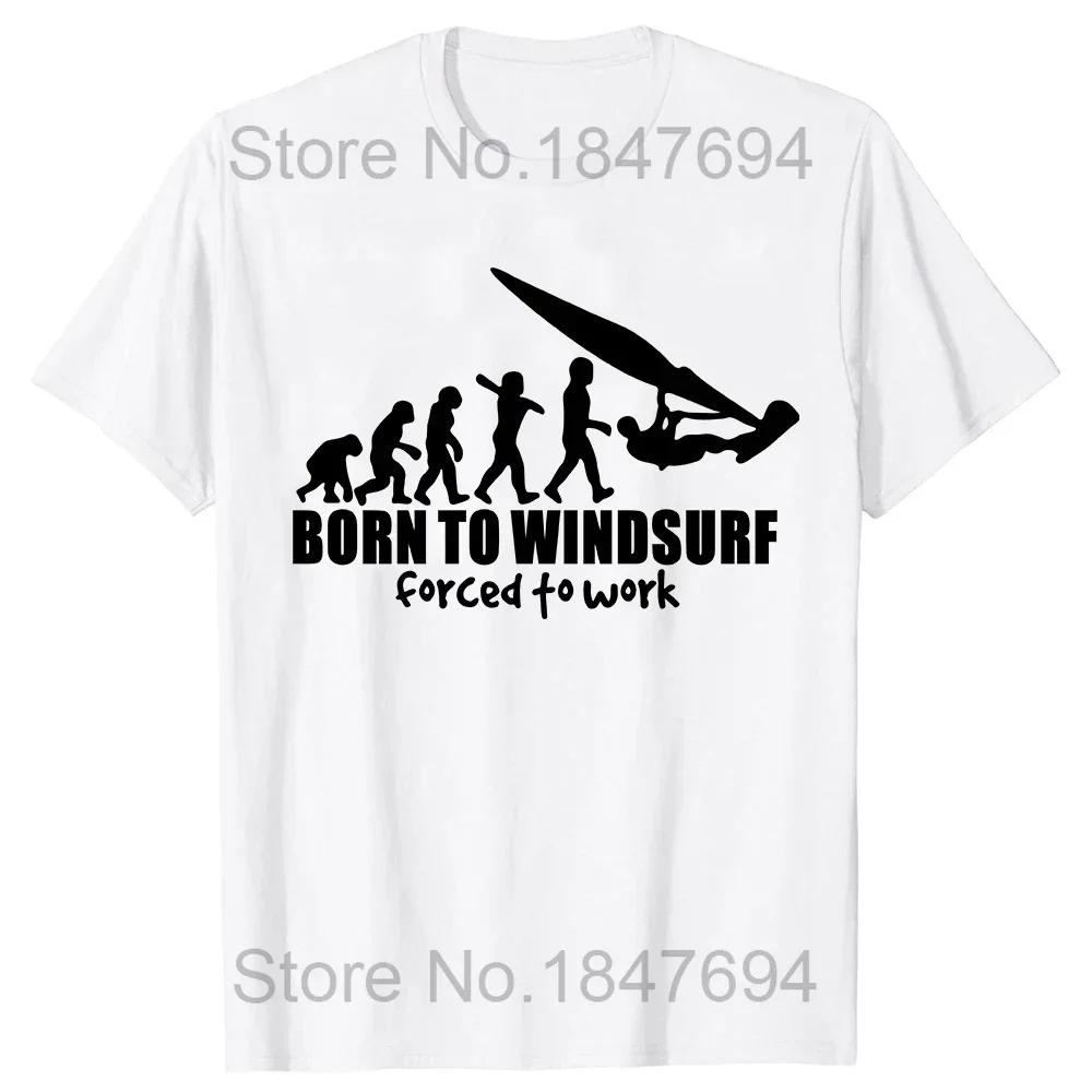 Never Underestimate An Old Man with A Windsurf T Shirt Born To Kite Tee Shirt Windsurfing Gifts T-shirt Kitesurfer Tshirt
