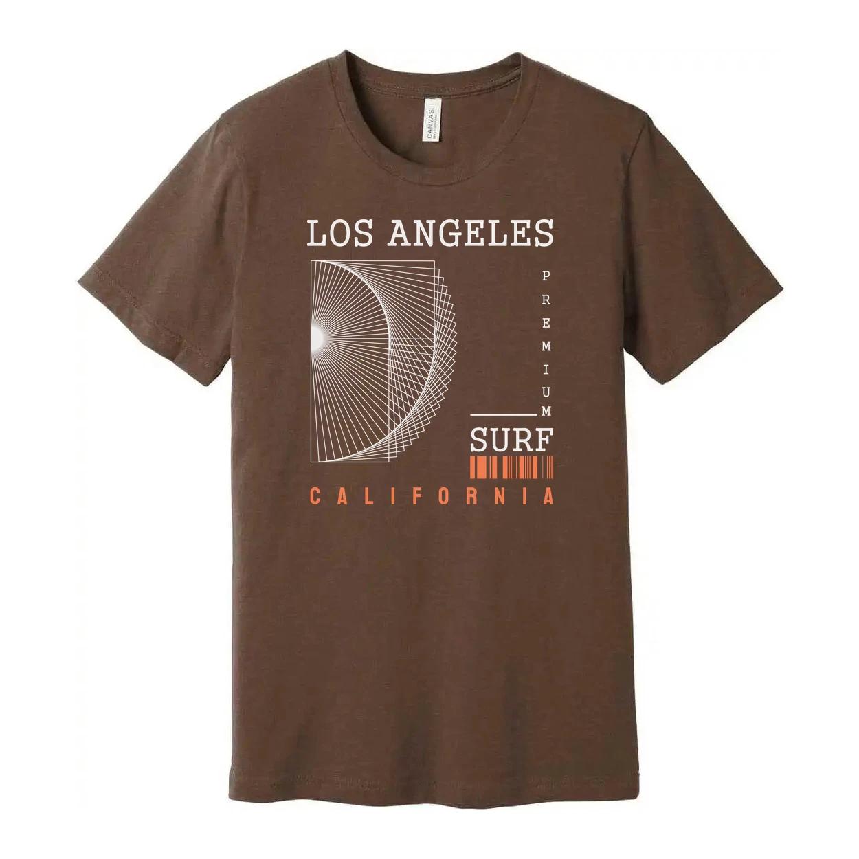 

Los Angeles Premium Surf California Graphic T Shirt For Men And Women Unisex 3XL