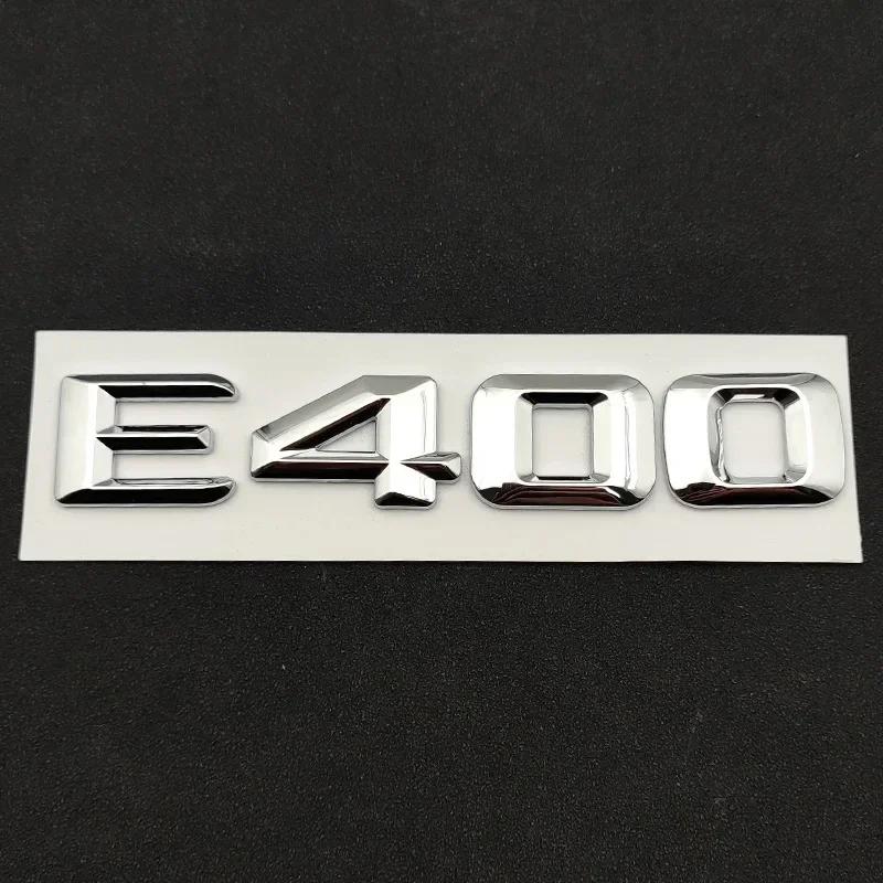 Car Trunk Letters Logo Emblem Badge Decals Sticker for Mercedes Benz E Class E200 E220 E230 E250 E260 E300 E350 E400 W212 W213
