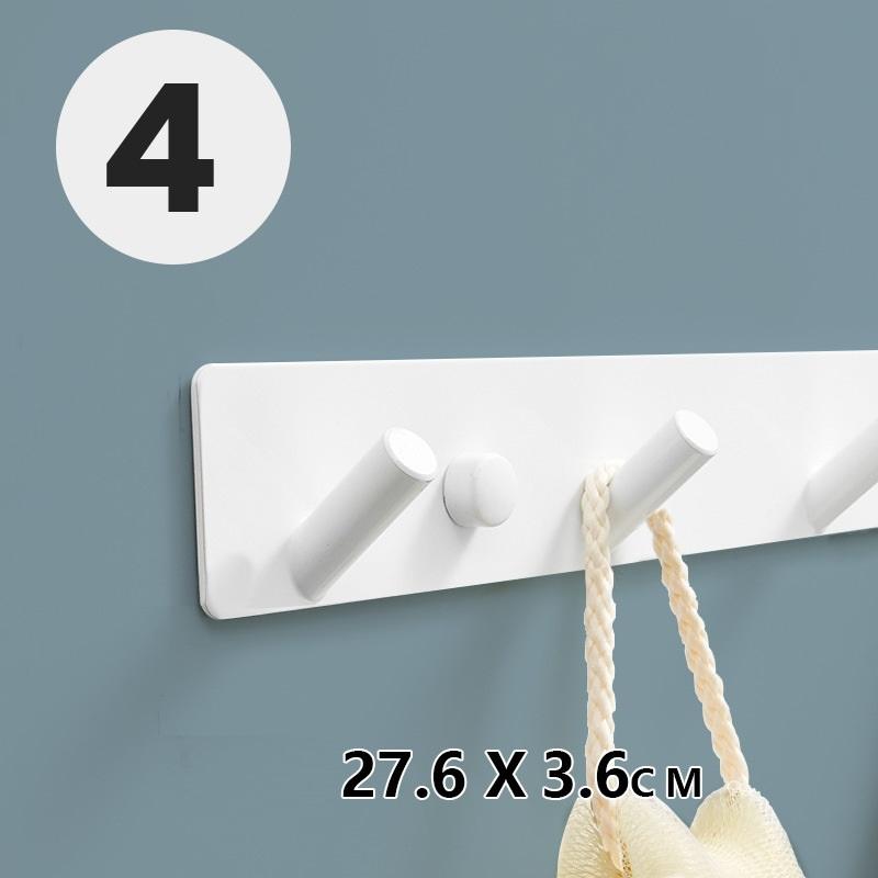 Aluminum Alloy Wall Hooks, Available in Adhesive and Drill-Free Installation Options