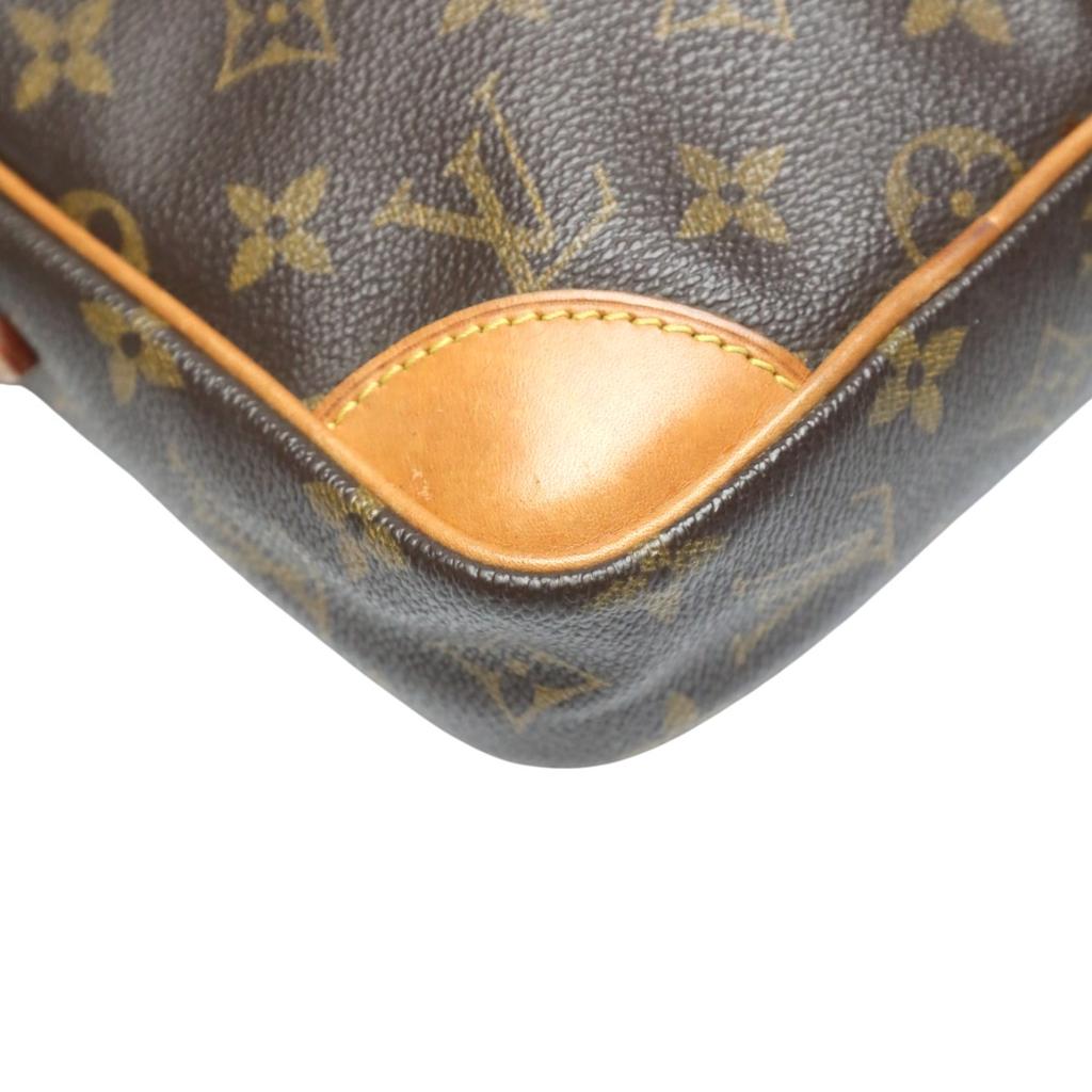 Louis Vuitton Monogramm Dunouve Schultertasche Monogramm-Canvas Braun Damen M45266 Gebraucht