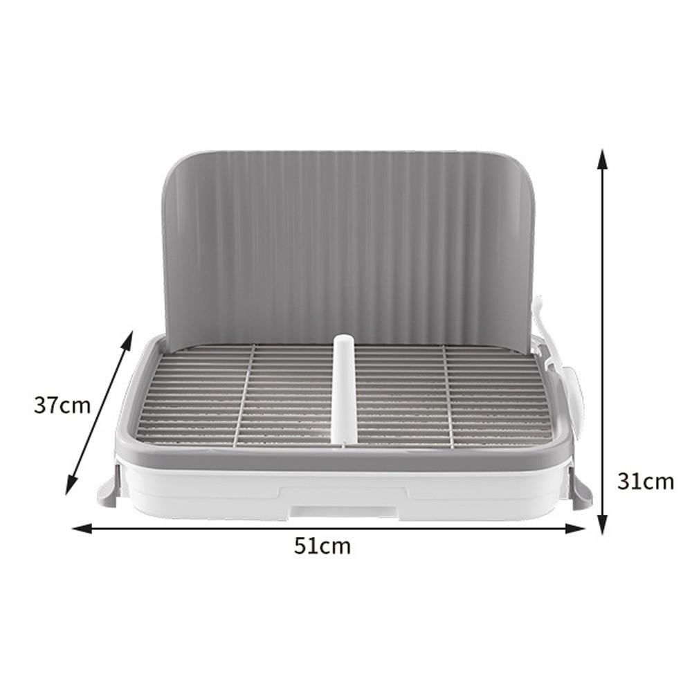 Anti-stepping on Shit Dog Urine Pot Splash-proof Dog Potty New Dog Toilet  Small and Medium Dogs