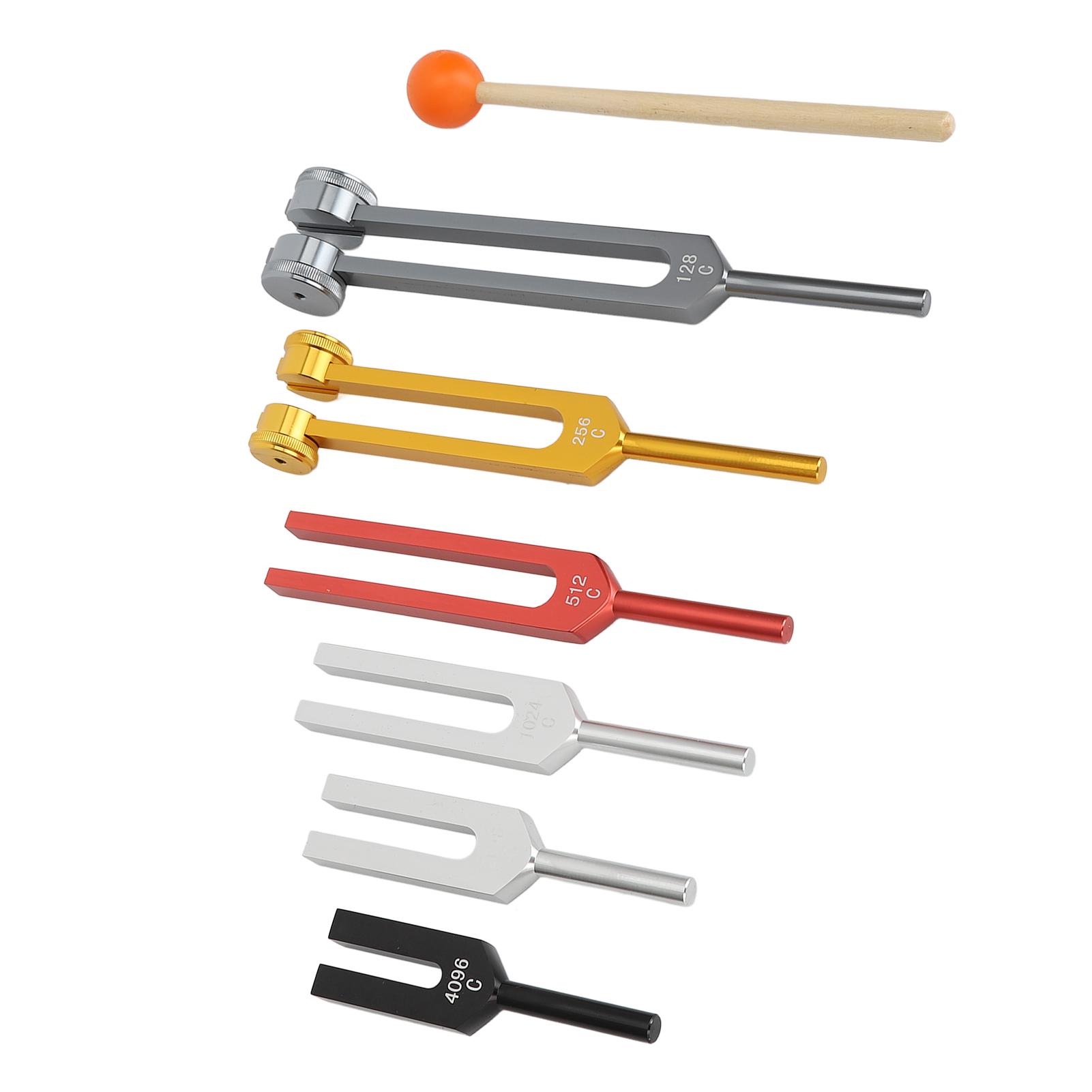 

Набор камертонов с молотком Снятие стресса, тревоги, улучшение качества сна Целебные камертоны для