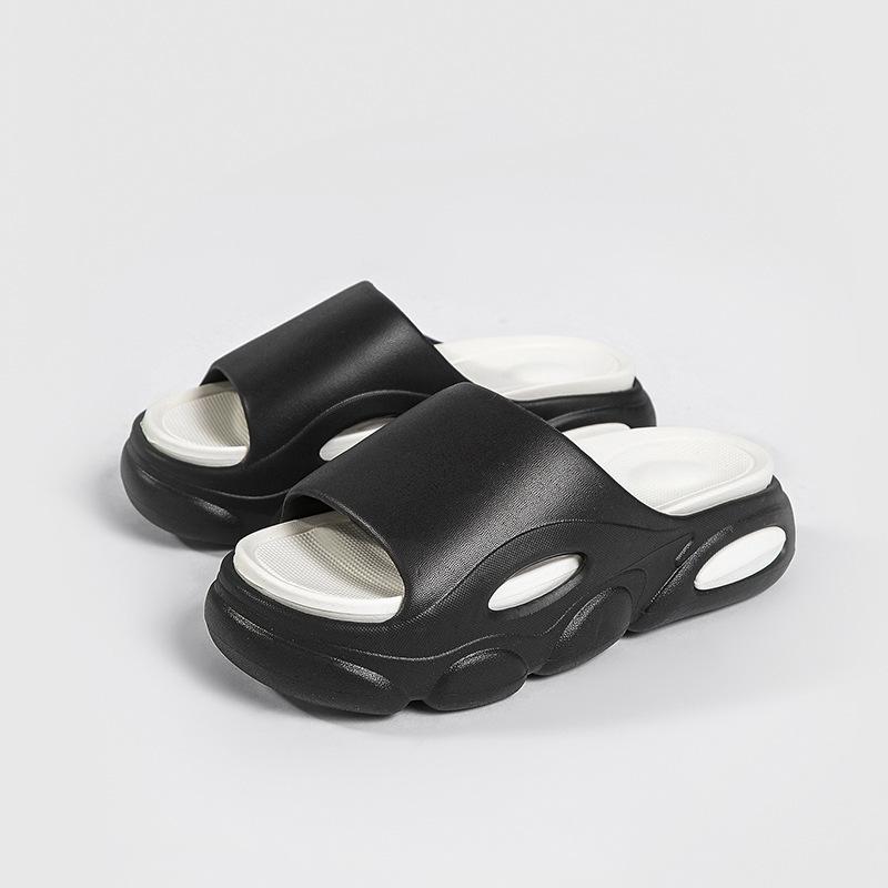 Men Platform Soft Eva Slippers Fashion Flip Flops Home Thick-soled Shoes Bathroom Non-Slip Slides Indoor Outdoor Sandals Clogs