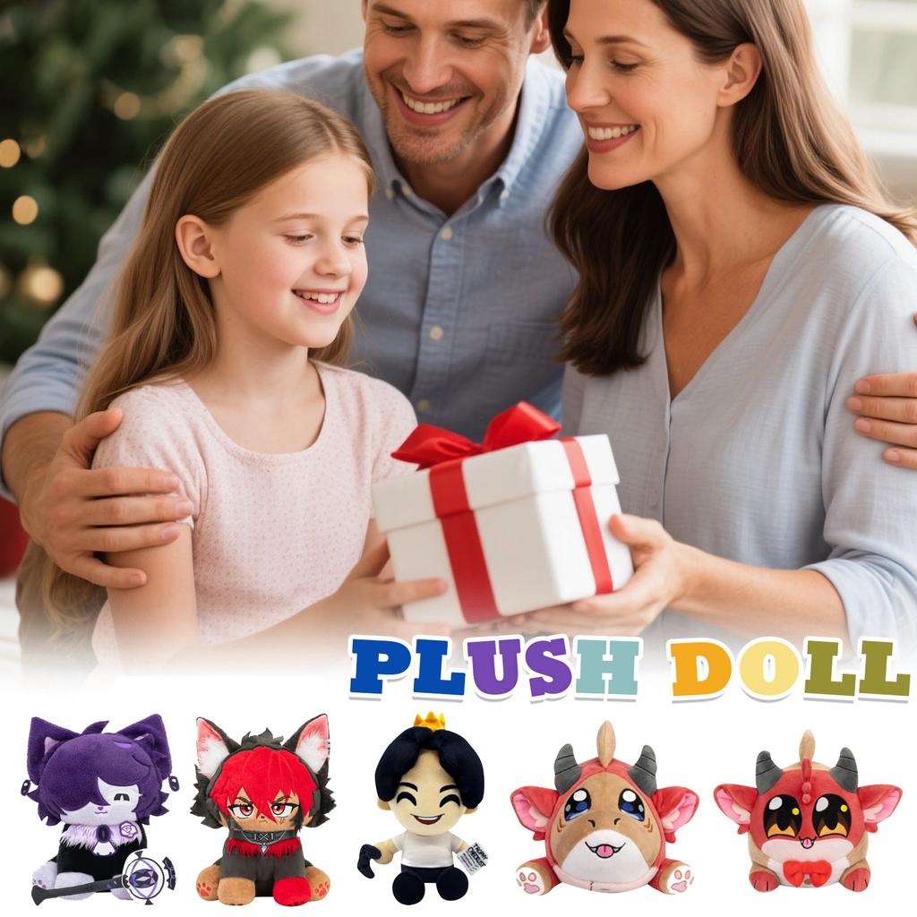 Plush Doll, Toy Gift, Cartoon , Children's Rag Doll, Children's Gift Pillow