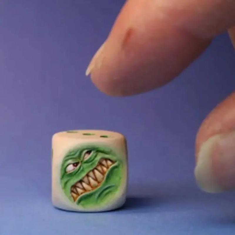 5pcs Set Monster Dice, Dungeons and Dragons Dice, Monster Dice Set for Table Games, Dungeons and Dragons Dicelings, Role Playing