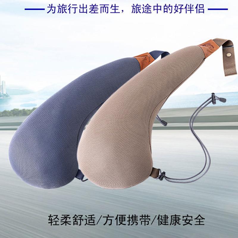 2022 New Car Seat Headrest Sleep Pillow Universal Creative Travel U-shaped Car Neck Pillows Auto Soft Sleeping Support 