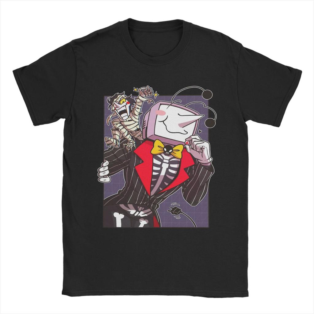 Deltarune Spamton Merch Ralsei Floral TShirt for Unisex Awesome Cotton Tee Shirt Crew Neck Short Sleeve T Shirt 6XL Clothing