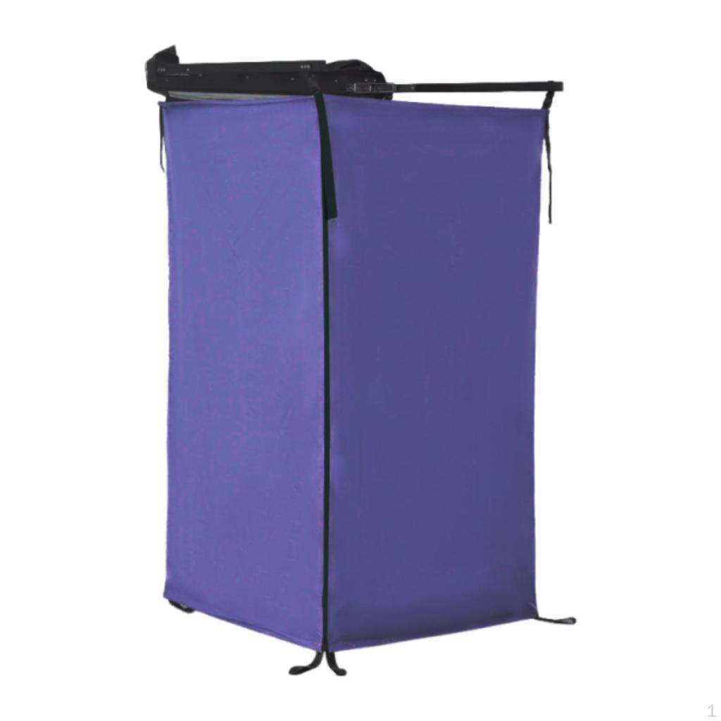 Vehicle Side Shower Tent for Outdoor Restroom And Dressing Area